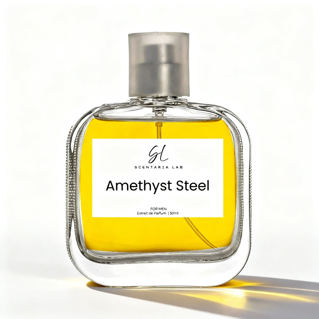 FEBRUARY Amethyst Steel (Men) 50ML Extrait de Parfum Oil-based Parfum 24hrs+ Long Lasting
