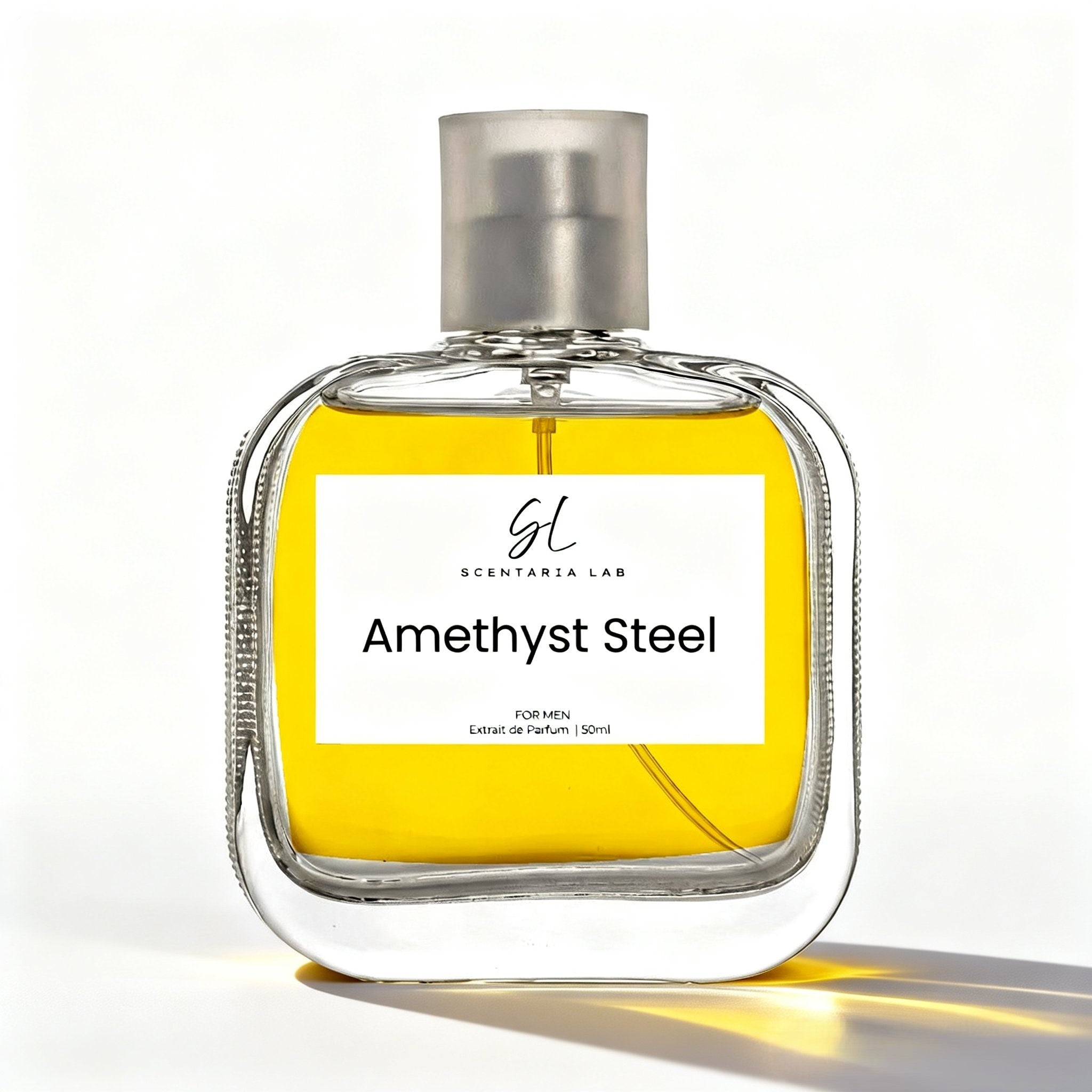 FEBRUARY Amethyst Steel (Men) 50ML Extrait de Parfum Oil-based Parfum 24hrs+ Long Lasting
