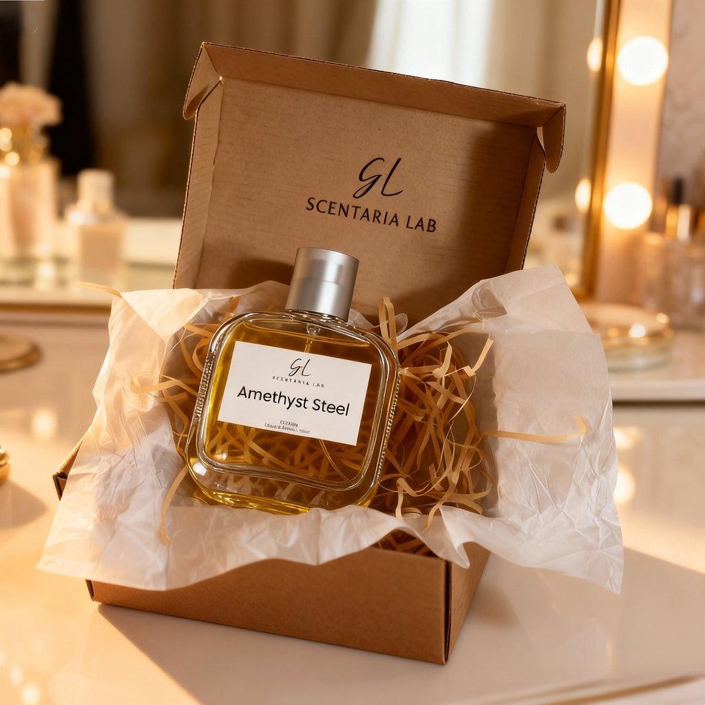 FEBRUARY Amethyst Steel (Men) 50ML Extrait de Parfum Oil-based Parfum 24hrs+ Long Lasting